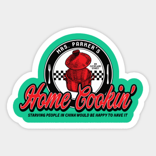 Mrs Parker's Home Cookin' Sticker